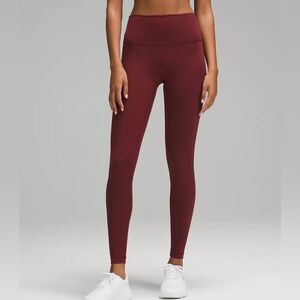 Lululemon Align High-Rise Pant 28” Red Merlot Size 2